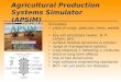 Agricultural Production Systems Simulator (APSIM)