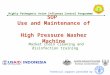 SOP  Use and Maintenance of High Pressure Washer  Machine