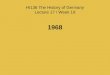 HI136 The History of Germany Lecture 17 / Week 19