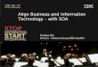 Align Business and Information Technology – with SOA