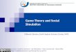 Game Theory and Social Simulation