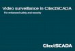 Video surveillance in CitectSCADA