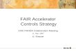 FAIR Accelerator  Controls Strategy