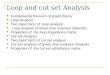 Loop and cut set Analysis