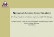 National Animal Identification Working Together to Address Implementation Challenges