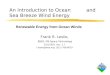 An Introduction to Ocean and Sea Breeze Wind Energy