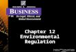 Chapter 12 Environmental Regulation
