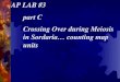 AP LAB #3 part C Crossing Over during Meiosis in Sordaria… counting map units