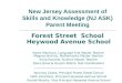 New Jersey Assessment of Skills and Knowledge (NJ ASK) Parent Meeting