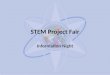 STEM Project Fair