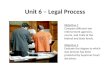 Unit 6 – Legal Process