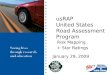 usRAP  United States Road Assessment Program