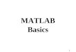 MATLAB Basics
