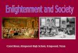 Enlightenment and Society