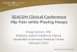 SEACSM Clinical Conference Hip Pain while Playing Hoops