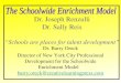 Dr. Joseph Renzulli Dr. Sally Reis “Schools are places for talent development”