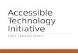 Accessible Technology Initiative