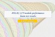 ATLAS SCT module performance: beam test results