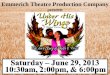 Emmerich Theatre Production Company presents