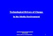 Technological Drivers of Change  in the Media Environment