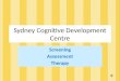 Sydney Cognitive Development Centre
