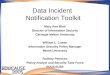 Data Incident  Notification Toolkit