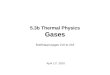 5.3b Thermal Physics Gases