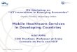 Mobile Healthcare Services In Developing Countries