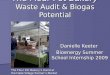 The Flour Pot Bakery Waste Audit & Biogas Potential
