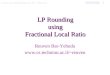 LP Rounding using Fractional Local Ratio