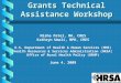 Grants Technical Assistance Workshop