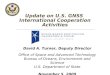 Update on U.S. GNSS  International Cooperation Activities
