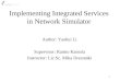 Implementing Integrated Services in Network Simulator