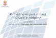 Providing expert coding advice in helpline