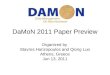 DaMoN 2011 Paper Preview