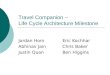 Travel Companion –  Life Cycle Architecture Milestone