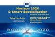Horizon 2020  & Smart Specialisation
