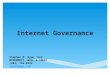 Internet Governance