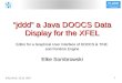 “jddd” a Java DOOCS Data Display for the XFEL