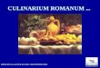 CULINARIUM ROMANUM 
