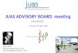 JUAS ADVISORY BOARD  meeting