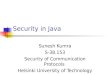 Security in Java
