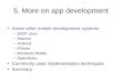 5. More on app development
