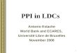 PPI in LDCs