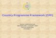 Country Programme Framework (CPF)