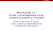 Reachability for  Linear Hybrid Automata Using  Iterative Relaxation Abstraction