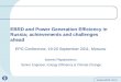 EBRD and Power Generation Efficiency in Russia; achievements and challenges ahead