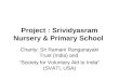 Project : Srividyasram Nursery & Primary School
