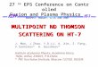 27  th  EPS Conference on Controlled Fusion and Plasma Physics BUDAPEST, HUNGARY, 12-16 JUNE 2000