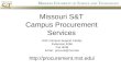 Missouri S&T Campus Procurement Services